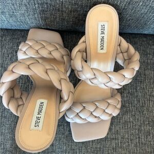 Steve Madden Women's Taupe Kenley Heeled Sandal